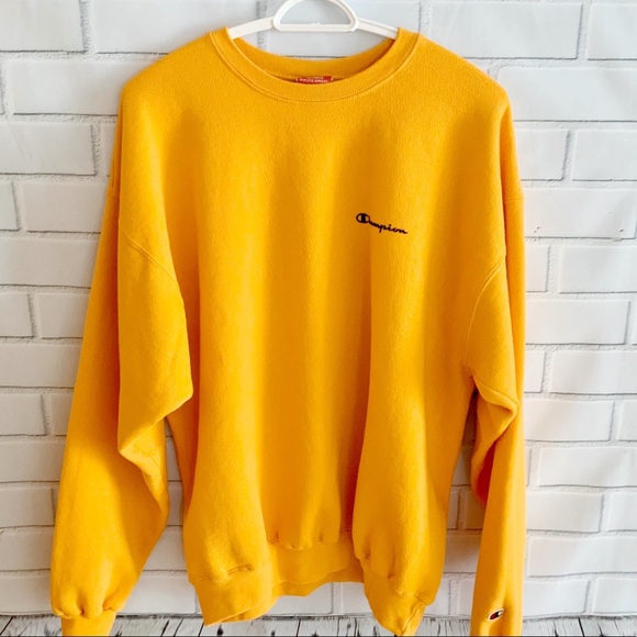 champion long sleeve sweatshirt
